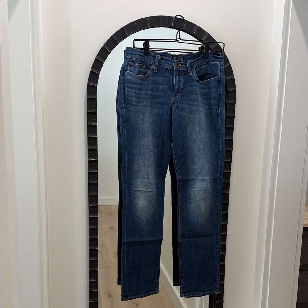 Lucky Brand Dark Blue Straight Leg Jeans